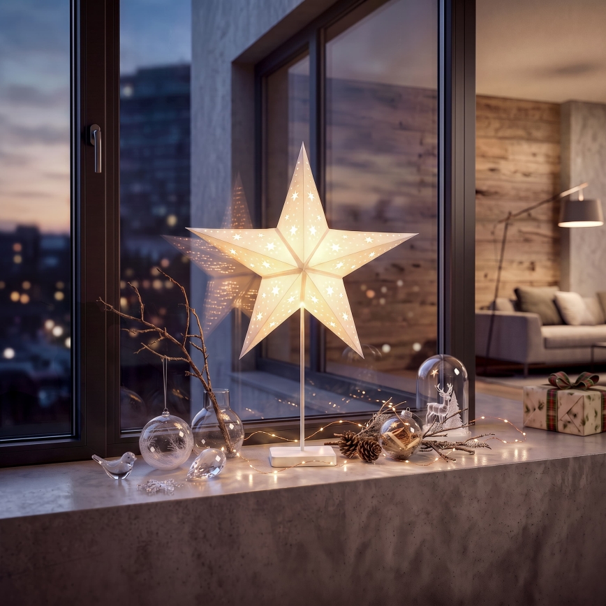 BRILAGI - LED Kerstdecoratie LED/3xAA 70x60 cm ster