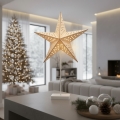 BRILAGI - LED kerstdecoratie, ster 62x40 cm, 3xAA