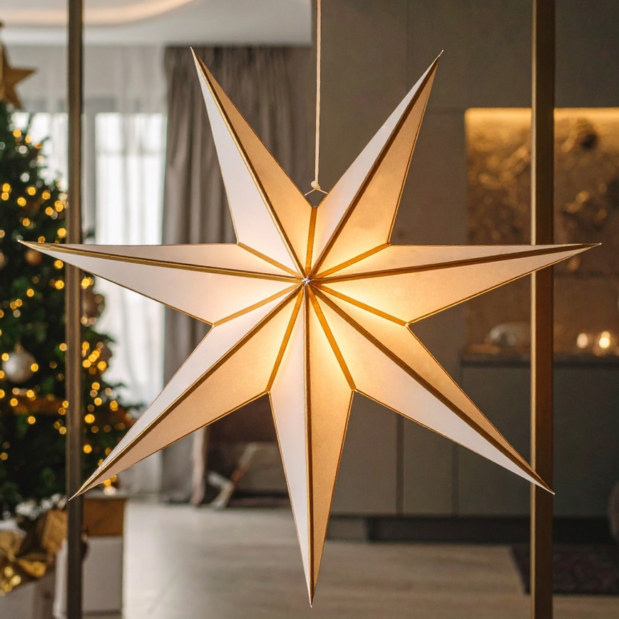Brilagi - LED-kerstdecoratie, ster, 70 cm, LED/2xAA