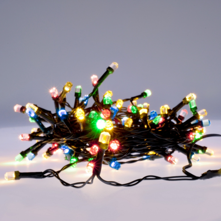 Brilagi - LED kerstlichtsnoer voor buiten 200xLED/2 functies 25m IP44 meerkleurig