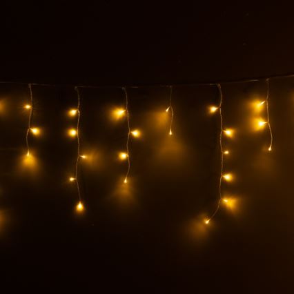 Brilagi - LED-kerstlichtsnoer voor buiten, 400 LED / 8 functies, 23 m, IP44, warm wit