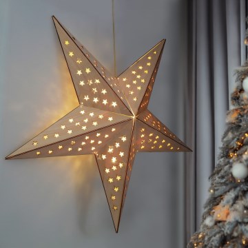 Brilagi - LED-kerstster, op batterijen (2×AA)