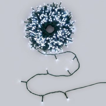 BRILAGI - LED kerstverlichting op zonne-energie 500xLED/8 functies 52m 1200 mAh IP65 koud wit