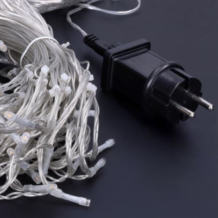 Brilagi - LED buiten kerstlichtsnoer 360xLED/8 functies 14m IP44 warm wit ijspegelverlichting