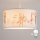 Brilagi - LED-kinderhanglamp aan kabel BOBO 1xE27/10W/230V Ø 35 cm wit/dieren