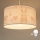 Brilagi - LED kinderhanglamp aan kabel BOBO 1xE27/60W/230V Ø 35 cm wit/konijntjes