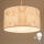 Brilagi - LED-kinderhanglamp aan snoer BOBO 1xE27/60W/230V Ø 35 cm wit/konijntjes