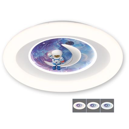 BRILAGI - LED Plafondlamp voor kinderen ASTRO LED/80W/230V 3000/4500/6000K Ø 51 cm