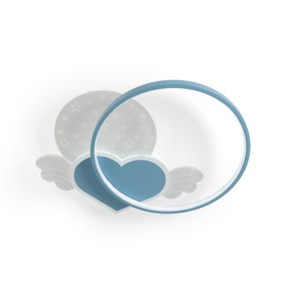 Brilagi - LED kinderplafondlamp LOVE LED/48W/230V 3000/4500/6000K blauw