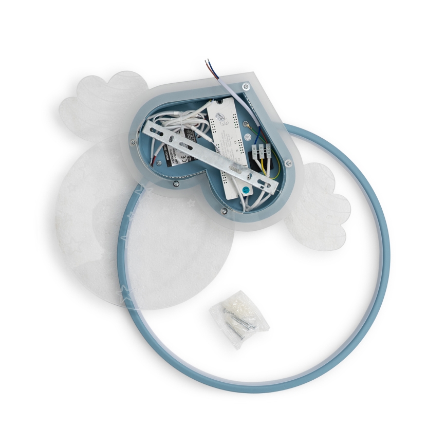 Brilagi - LED kinderplafondlamp LOVE LED/48W/230V 3000/4500/6000K blauw