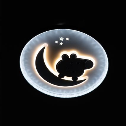 Brilagi - LED-plafondlamp voor kinderen PIGGY LED/70W/230V 3000/4500/6000K Ø 45 cm