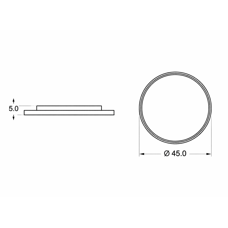 Brilagi - LED-plafondlamp voor kinderen PIGGY LED/70W/230V 3000/4500/6000K Ø 45 cm