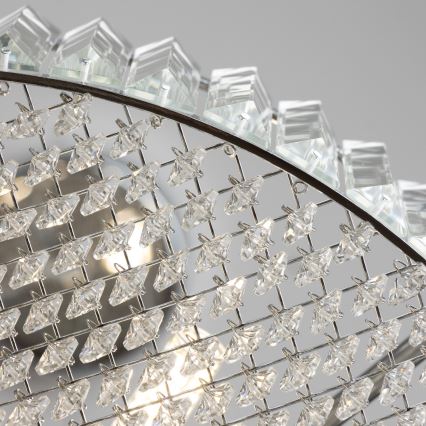 Brilagi - LED Kristallen hanglamp aan een koord GLAMOUR 5xG9/42W/230V