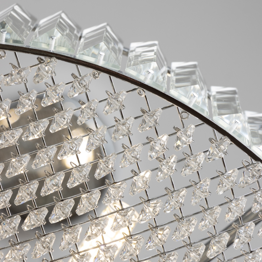 Brilagi - LED Kristallen hanglamp aan een koord GLAMOUR 5xG9/42W/230V