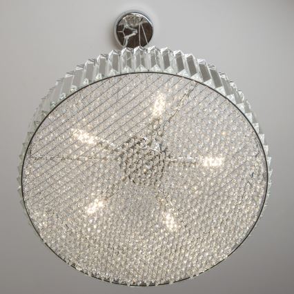 Brilagi - LED Kristallen hanglamp aan een koord GLAMOUR 5xG9/42W/230V