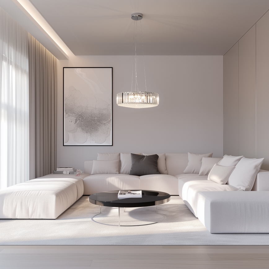 Brilagi - LED kristallen kabelhanglamp GLAMOUR 5xG9/42W/230V