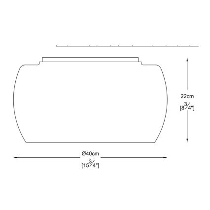 Brilagi - LED-kristallen plafondlamp JEWEL 5xG9/40W/230V Ø 40 cm