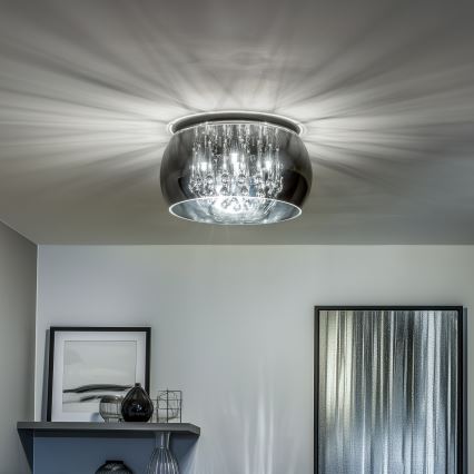 Brilagi - LED Kristallen plafondlamp JEWEL 5xG9/42W/230V