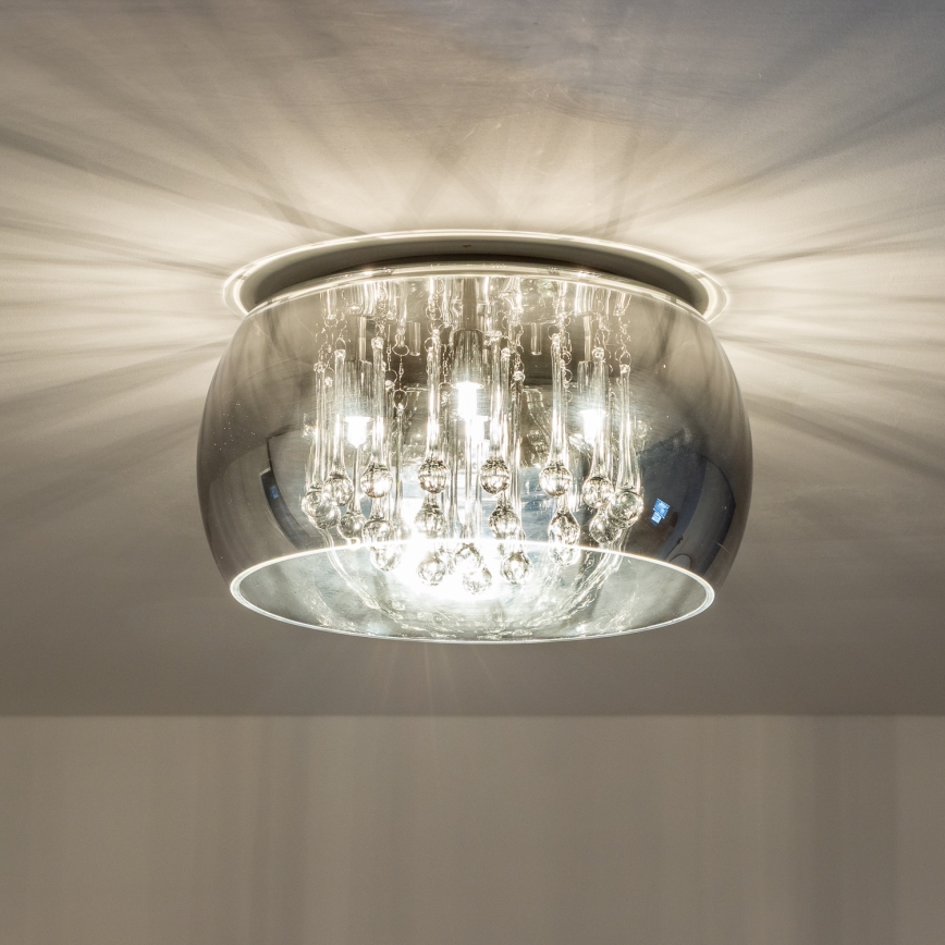 Brilagi - LED Kristallen plafondlamp JEWEL 5xG9/42W/230V
