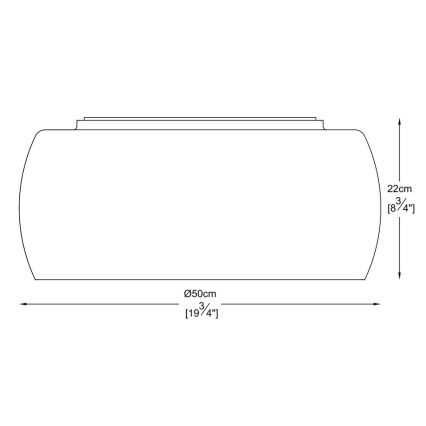 Brilagi - LED Kristallen plafondlamp JEWEL 6xG9/42W/230V