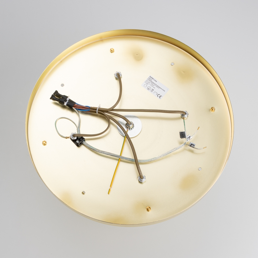 Brilagi - LED-kristallen plafondlamp MOZART 5xE14/40W/230V Ø 40 cm goudkleurig