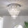 Brilagi - LED kristallen plafondlamp MOZART 5xE14/40W/230V Ø 40 cm glanzend chroom