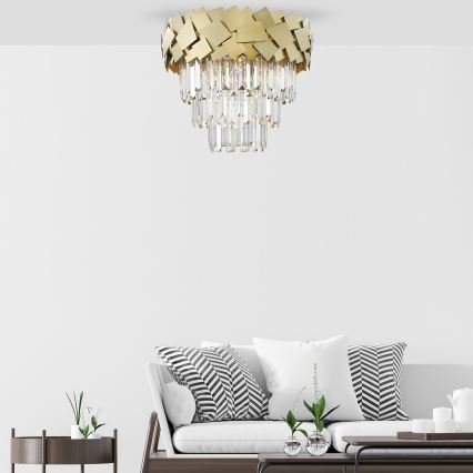 Brilagi - LED kristallen plafondlamp MIRAGE 6xE14/40W/230V Ø 48 cm