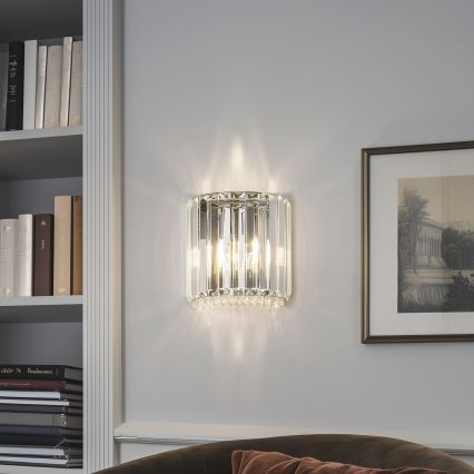 Brilagi - LED Kristallen wandlamp GLAMOUR 1xG9/42W/230V