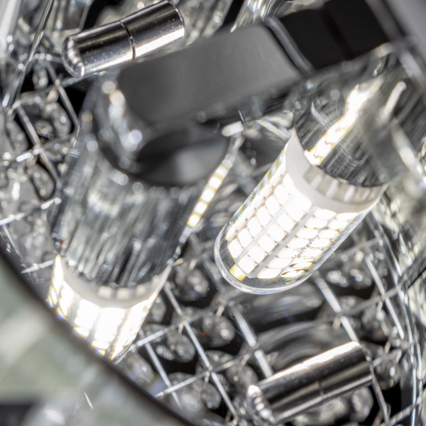 Brilagi - LED Kristallen wandlamp GLAMOUR 1xG9/42W/230V