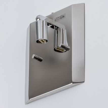 Brilagi - LED Kristallen wandlamp GLAMOUR 1xG9/42W/230V