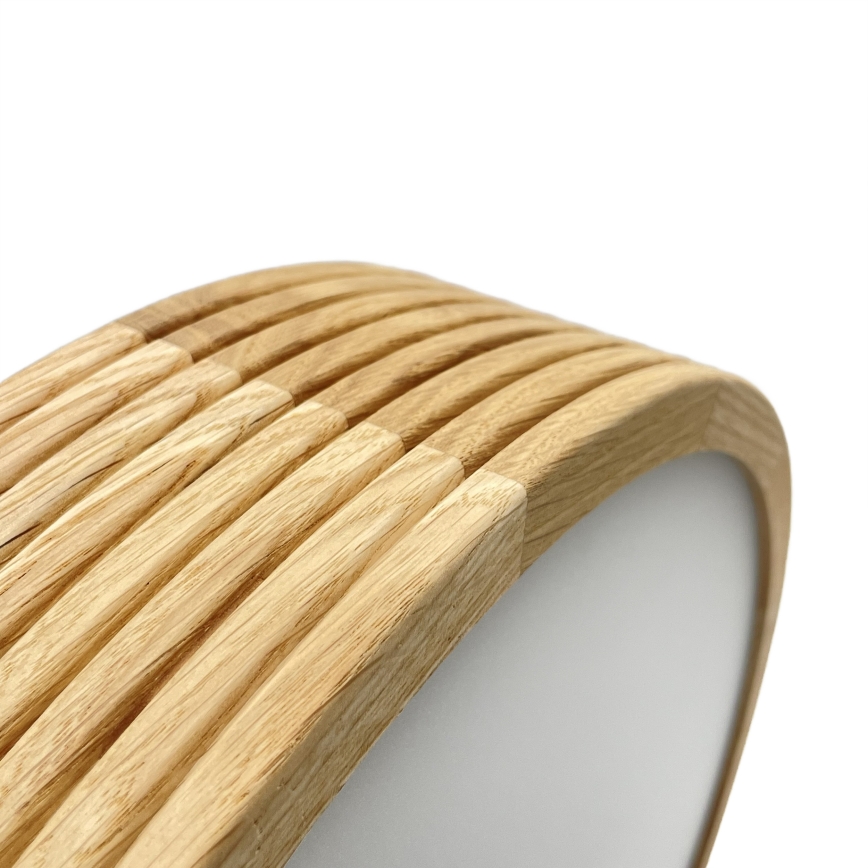Brilagi - LED-kroonluchter aan kabel CARVALHO MODERN 2xE27/60W/230V eiken Ø 37,5 cm