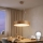 Brilagi - LED-kroonluchter aan kabel CARVALHO MODERN 3xE27/60W/230V eiken Ø 47,5 cm