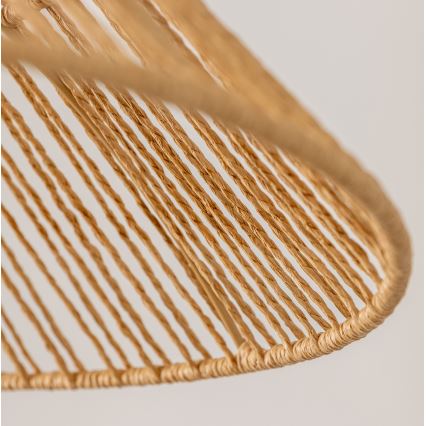 Brilagi - LED-kroonluchter aan kabel CERIA BOHO 1xE27/40W/230V Ø 70 cm bruin