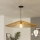 Brilagi - LED-kroonluchter aan kabel CERIA BOHO 1xE27/40W/230V Ø 90 cm bruin