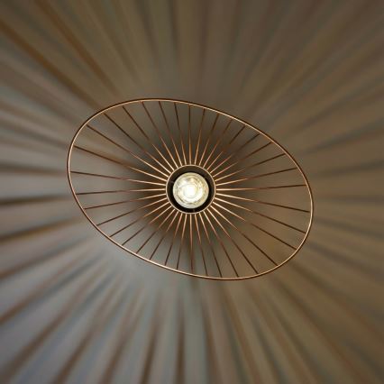 Brilagi - LED-kroonluchter aan kabel CERIA WIRE 1xE27/40W/230V 40x56 cm brons