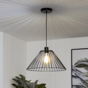 Brilagi - LED-kroonluchter aan kabel CERIA WIRE 1xE27/40W/230V Ø 45 cm zwart