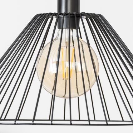 Brilagi - LED-kroonluchter aan kabel CERIA WIRE 1xE27/40W/230V Ø 45 cm zwart