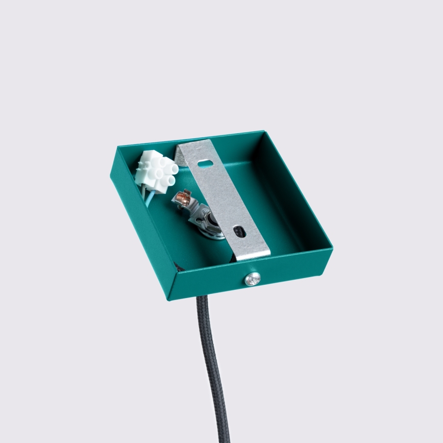 Brilagi - LED-kroonluchter aan kabel CRESTO 1xGU10/10W/230V turkoois