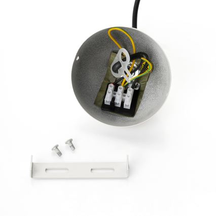 Brilagi - LED-kroonluchter aan kabel METALO 1xE27/40W/230V Ø 60 cm wit/koper