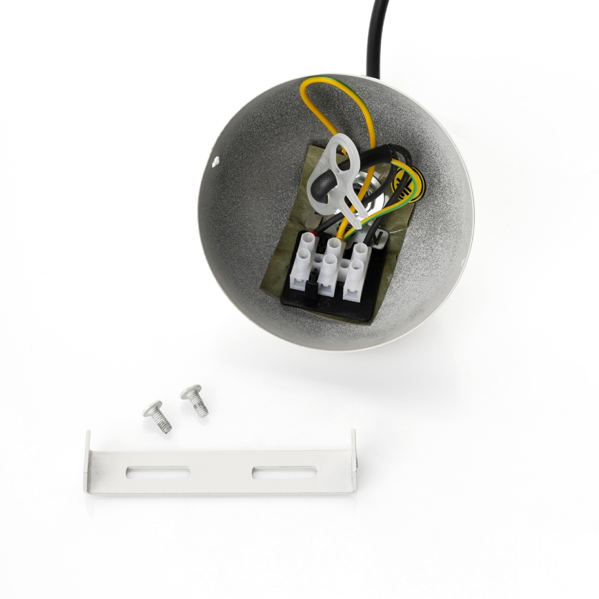 Brilagi - LED-kroonluchter aan kabel METALO 1xE27/40W/230V Ø 60 cm wit/koper