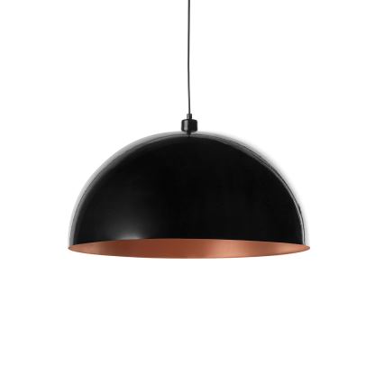 Brilagi - LED-kroonluchter aan kabel METALO 1xE27/40W/230V Ø 60 cm zwart/koper