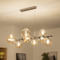 Brilagi - LED-kroonluchter aan kabel MILLA 10xG9/3W/230V zwart chroom/goud