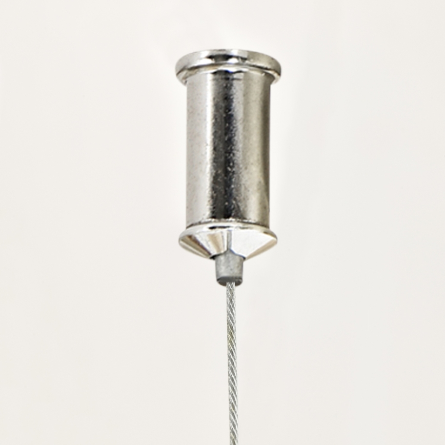 Brilagi - LED-kroonluchter aan kabel MILLA 15xG9/3W/230V bruin/rookbruin