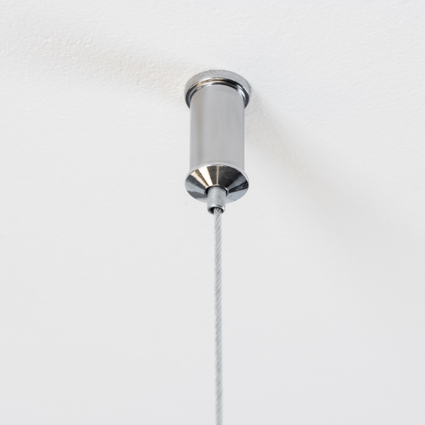 Brilagi - LED-kroonluchter aan kabel MILLA 15xG9/3W/230V zwart chroom/goud