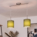 Brilagi - LED-kroonluchter aan kabel NUBILA 2xE27/60W/230V groen