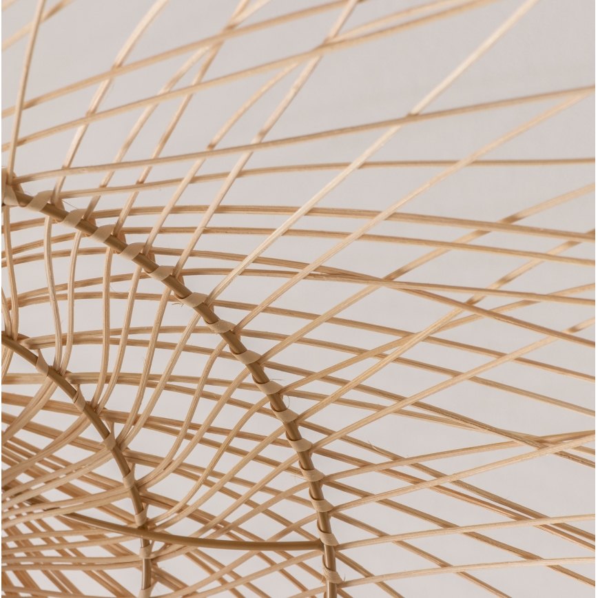 Brilagi - LED-kroonluchter aan snoer CERIA BOHO 1xE27/40W/230V Ø 100 cm bamboe