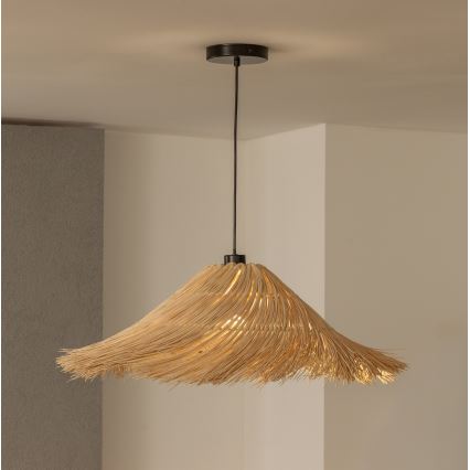 Brilagi - LED-kroonluchter met kabel CERIA BOHO 1xE27/40W/230V Ø 100 cm rotan