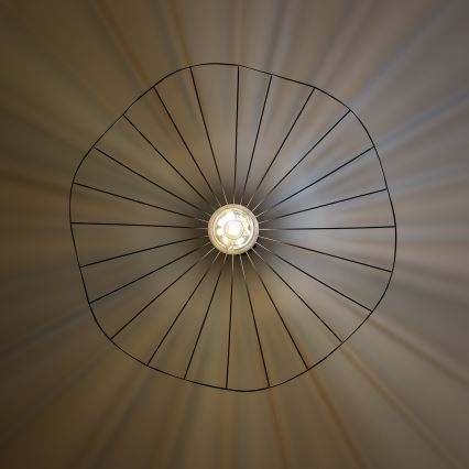 Brilagi - LED-kroonluchter met kabel CERIA WIRE 1xE27/40W/230V Ø 80 cm zwart