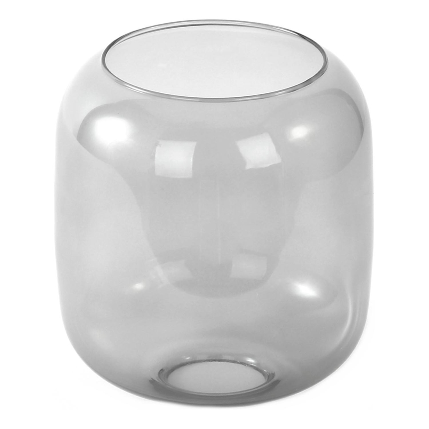 BRILAGI - LED-kroonluchter met kabel RETRO GLASS 5xE27/60W/230V zwart/rookgrijs