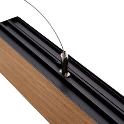 BRILAGI - LED kroonluchter met kabelophanging GARDALINE LED/100W/230V eiken